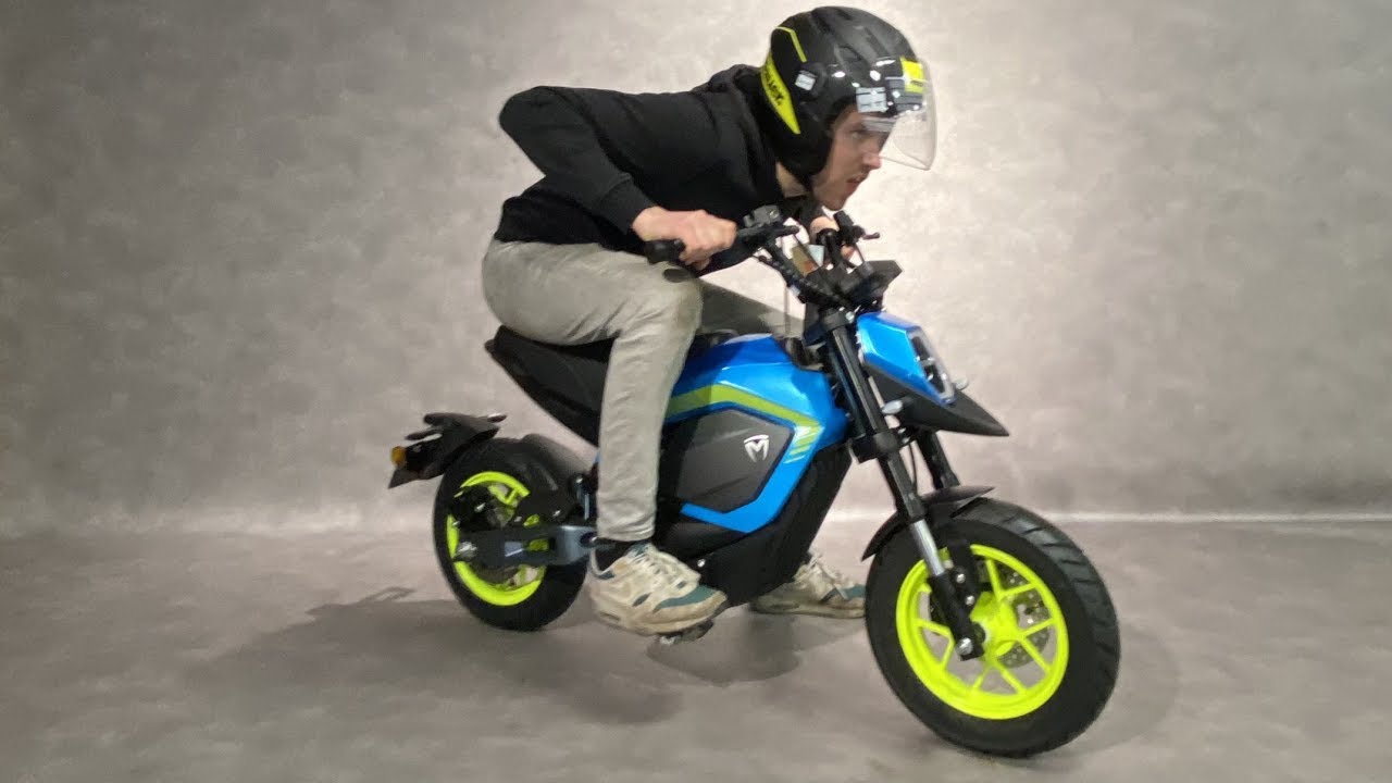 DEZE ELEKTRISCHE MINIBIKE IS STRAATLEGAAL! (TROMOX MINO) - YouTube