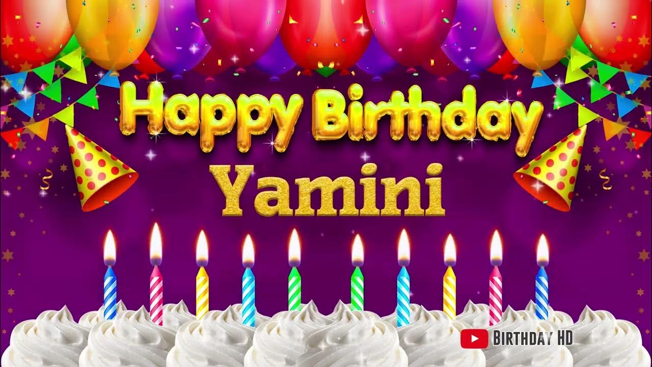 Yamini Happy birthday To You Happy Birthday song name Yamini 🎁 YouTube