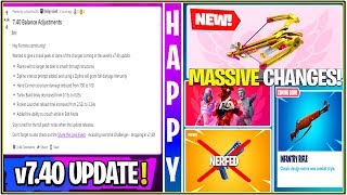 new fortnite update v7 40 early patch notes hand cannon nerf - 51 patch notes fortnite