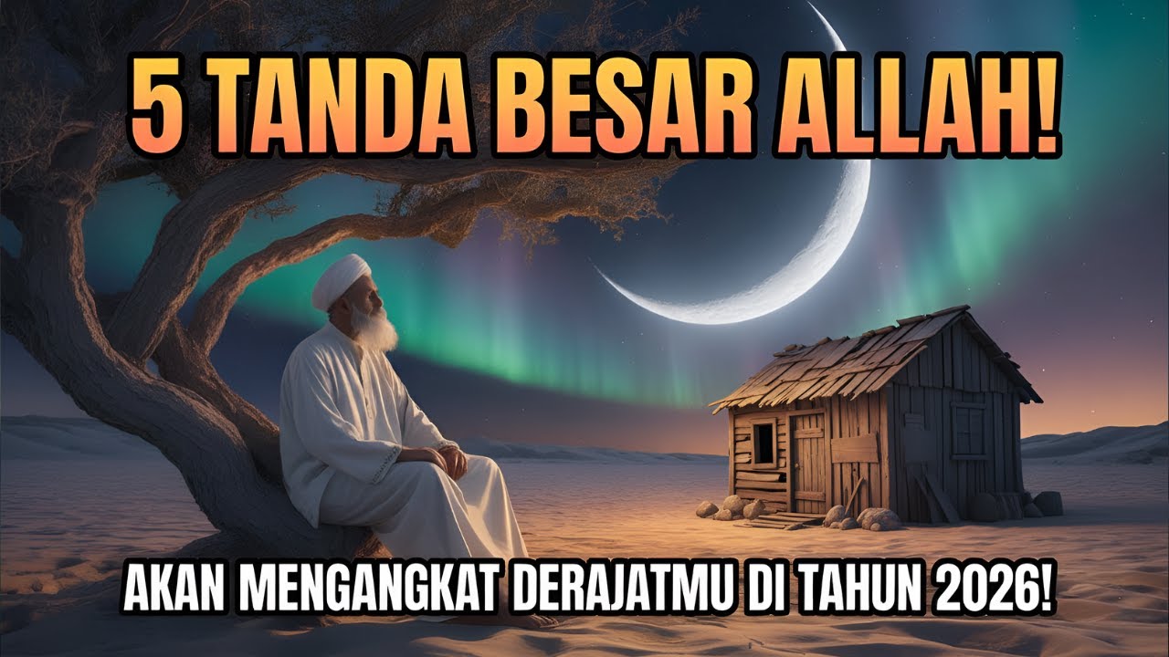 5 TANDA BESAR ALLAH AKAN MENGANGKAT DERAJATMU❗TUGASMU ADALAH MELALUI SEMUANYA...