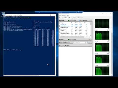 How to use Microsoft NTttcp to Test Network Performance