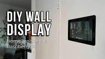 I Destroyed My Wall for THIS Smart Home Display! (Home Assistant & Raspberry Pi)