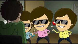 pixivでコマさんタクシーのヘイト創作を投稿した男の末路……　#ヒカマーAI生成