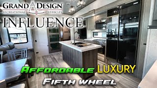 The best value fifth wheel  2024 Grand Design Influence 3704BH Walkthrough