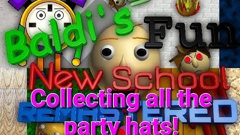 Collecting all the party hats in bfns remastered! (BFNS REMASTERED 1.4.7)