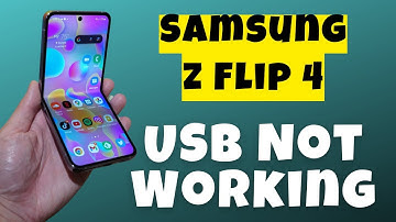 Samsung z Flip 4 USB not Working || USB not recognized & USB Failed