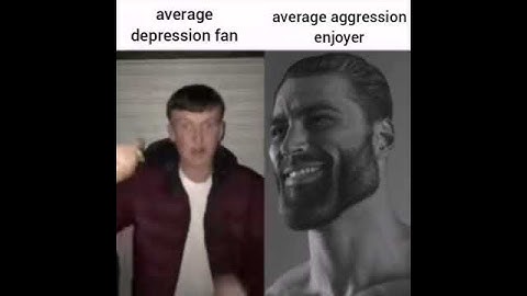 average "depresso" fan vs average "suicide" enjoyer