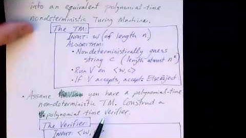Lecture 62/65: Definition of NP and Polynomial Verifiability