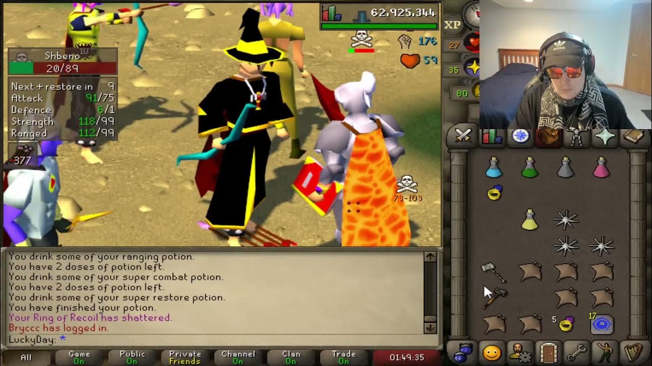 OSRS 1 DEFENCE PURE PKING EPISODE 3 - YouTube