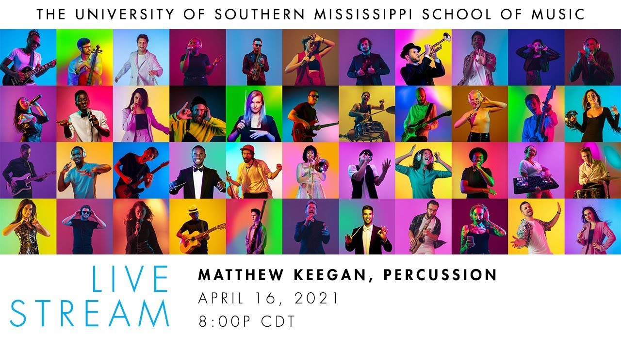 Master’s Percussion Recital - Matthew Keegan