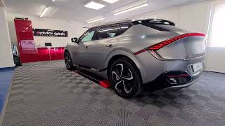 kia ev6 gt line matte 2022 arrived for new vehicle preparation & Modesta ceramic coatings