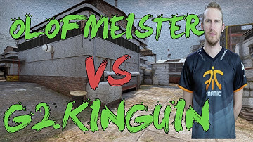 CSGO: POV fnatic Olofmeister vs G2.Kinguin (25/14) cache @ SL i-League StarSeries XIV Finals
