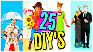 25 DIY Last Minute Halloween Costumes! Cheap Costume Ideas