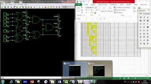 Tutorial DSCH, Microwind 7 Input 3 Output