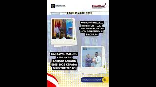Pelaksanaan Kinerja Kanwil Kemenkum Maluku selama sepekan( 13 April s.d 17 April 2026 )