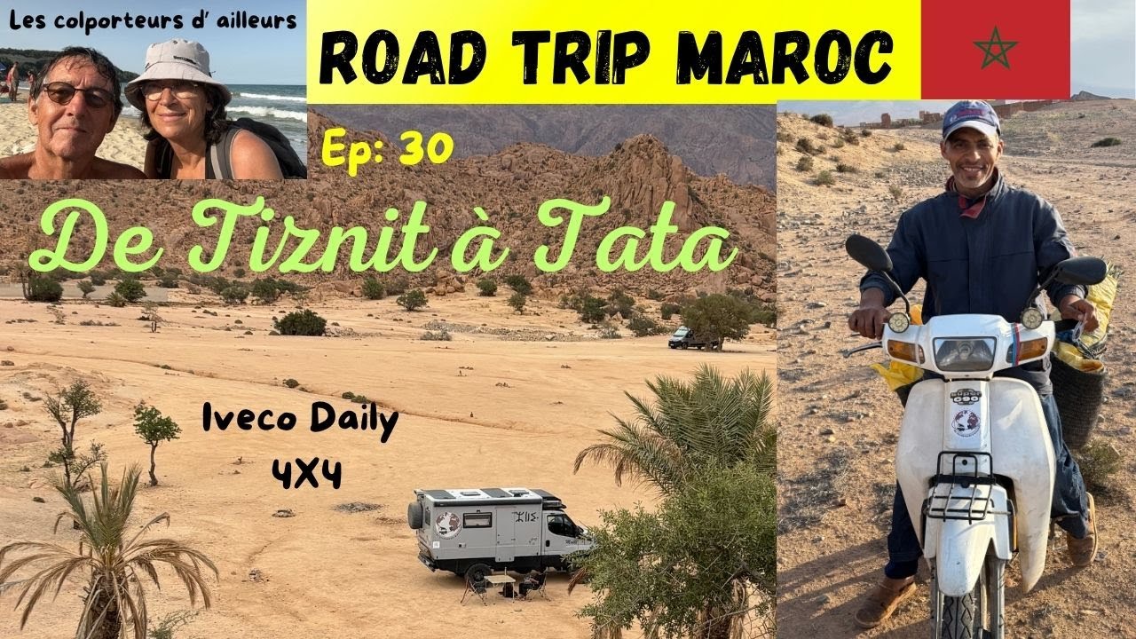 #maroc #roadtrip : D'Illigh à Tafraout, fête des amandiers, Tata. #voyage #ivecodaily4x4 #camper4x4