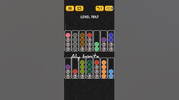 ball sort puzzle level 7547