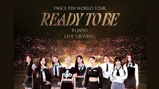 TWICE-5TH WORLD TOUR READY TO BE IN JAPAN 2023 DVD/Blu-ray