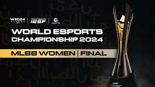 🔴 LIVE | IESF WEC 2024 | MLBB WOMEN DAY 4 | Bahasa Indonesia