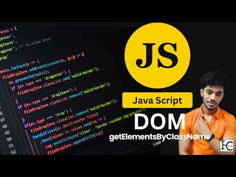 Select Element By className in Javascript - DOM Manipulation Tutorial || Best JavaScript Tutorial