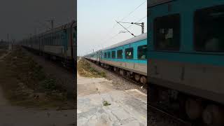 Shatabdi Express Accelerating to 130 KMPH #shorts #indianrailways #trainvideos #locopilot