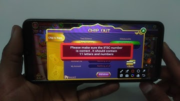 How to fix Please make sure the IFSC number is correct it should contain 11 letters and numbers