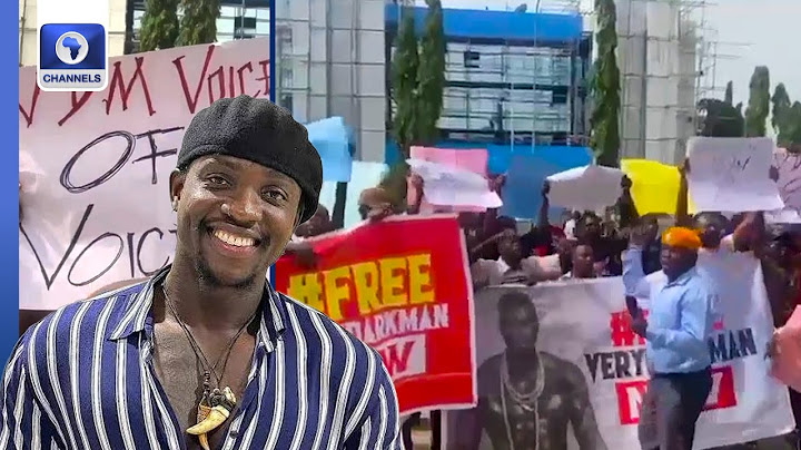 Youths Stage Protest In Abuja Calling On The Release Of VDM