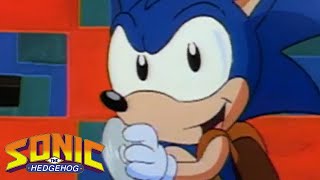 Sonic The Hedgehog | Warp Sonic | Classic Cartoons For Kids