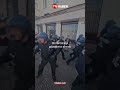 Alman polisi Gazze destekçilerini döverek gözaltına aldı #shorts #gösteri #protesto