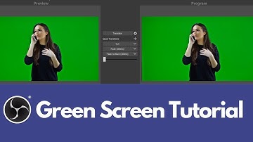 HOW TO USE A GREEN SCREEN IN OBS STUDIO | OBS Studio Tutorial
