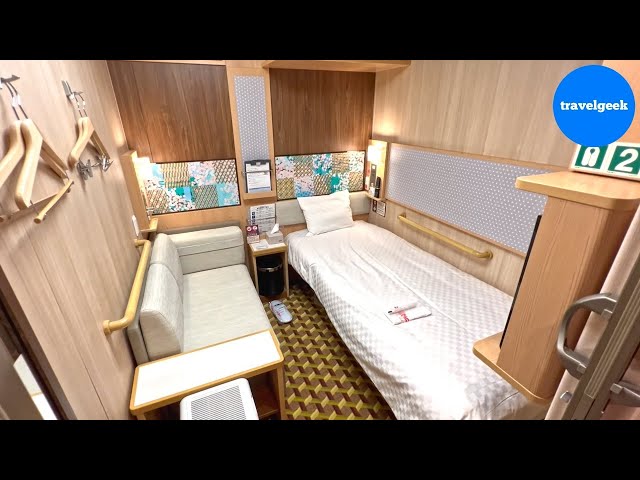 Deluxe Single Room on Japan's New Overnight Ferry | Sunflower Kurenai class=