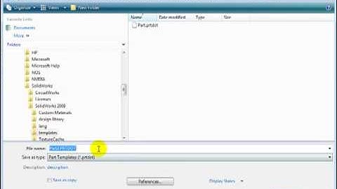 How to create a SolidWorks part template