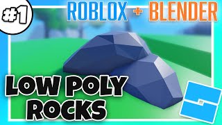 How to make Roblox Low Poly Rocks in 2021 | Blender 2.8/2.9 screenshot 5