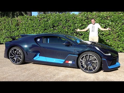 Video: El Bugatti Divo Es Un Hipercar De Peso Pesado Diseñado Para La Pista