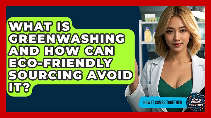 What Is Greenwashing And How Can Eco-friendly Sourcing Avoid It? - How It Comes Together