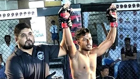 1St Round Knockout Mma Fight 2019 Bangalore |  Aim...