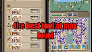 My museum idle game tutorial all tool comparison level max best item tool screenshot 4