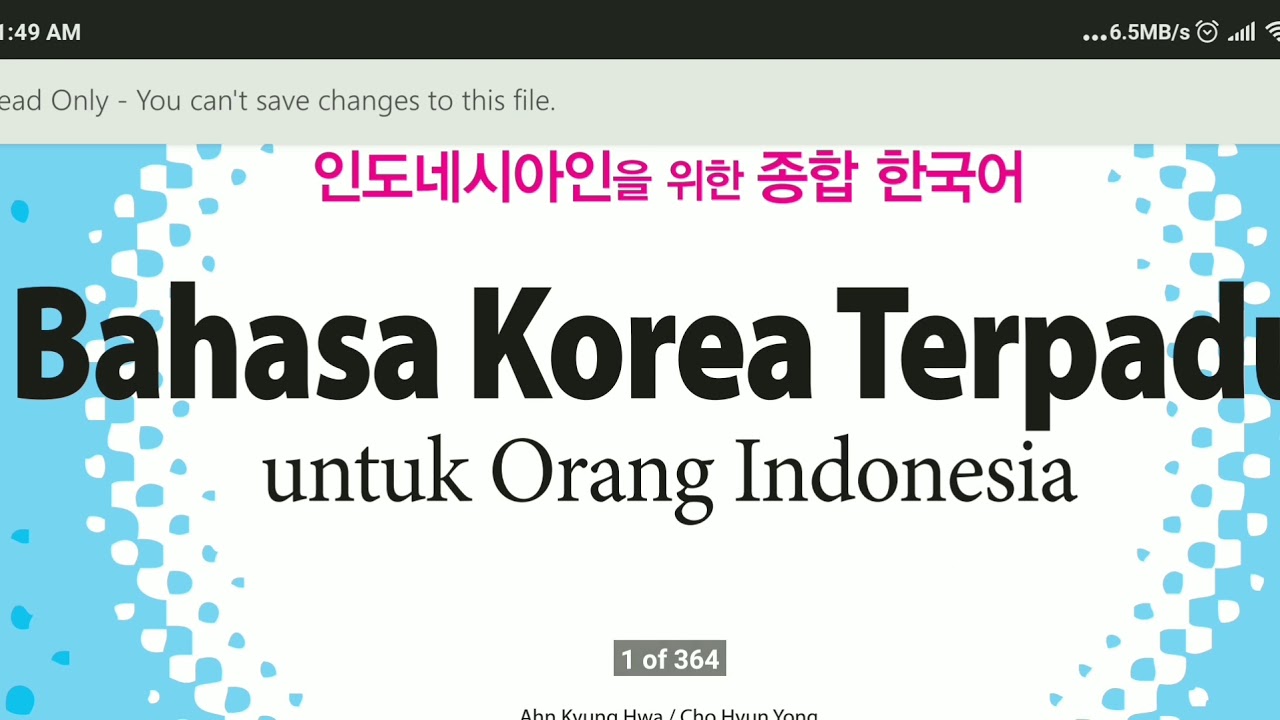 Download Buku Bahasa Korea Terpadu Untuk Orang Indonesia Pdf  Kompas