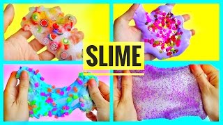 DIY SLIME RAROS SIN BÓRAX + Fluffy slime