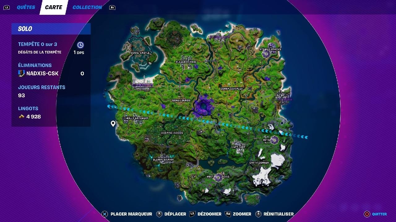 Fortnite comment faire les defi labron jame - YouTube