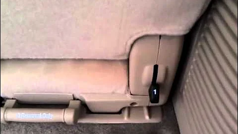 Chevy Tahoe   Seats, 3rd Row Fold Flat