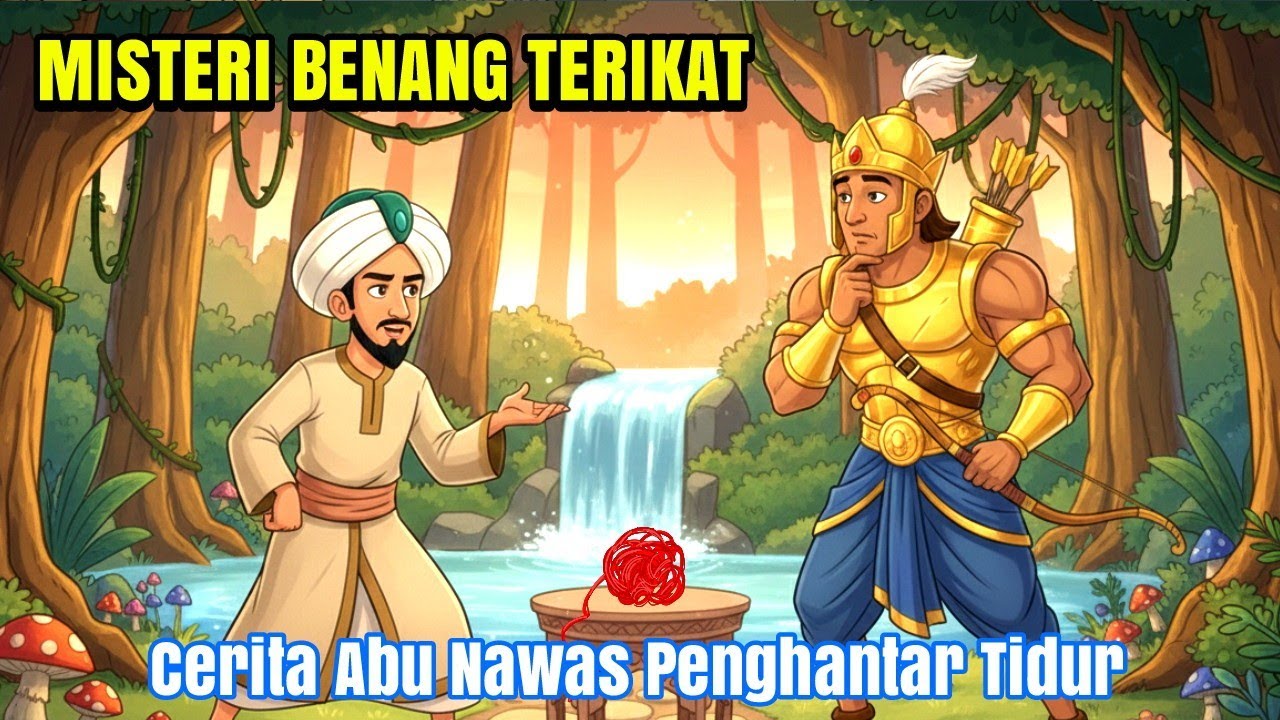 Rahasia Benang yang Terikat - Cerita Lengkap Abu Nawas Penghantar Tidur -  Radio Malam Abu Nawas