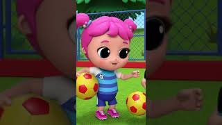 La chanson du foot ⚽ Viens jouer avec Bébé John ! #shorts