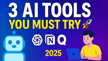 “Top 3 AI Tools Every Student Must Try in 2025 🚀”