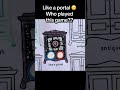 Who played this game?? #colouring #portal #portal2