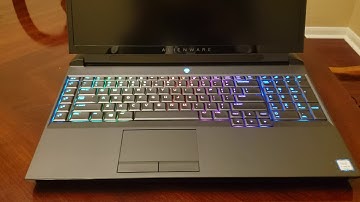 Alienware Area-51m Initial BIOS Update and Impressions