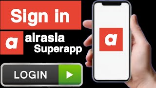 How to sign in airasia account||Sign in airasia account||Airasia account login||Unique tech 55 screenshot 3