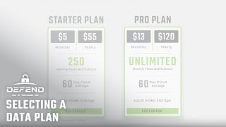 Selecting A Data Plan