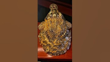 Cóc Thiềm Thừ phong thuỷ bằng đồng mạ vàng 24k cực đẹp #dodongthanhphat