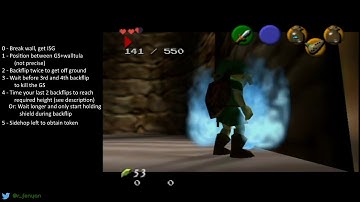Ocarina of Time - Market Song of Storms Grotto, no Explosives